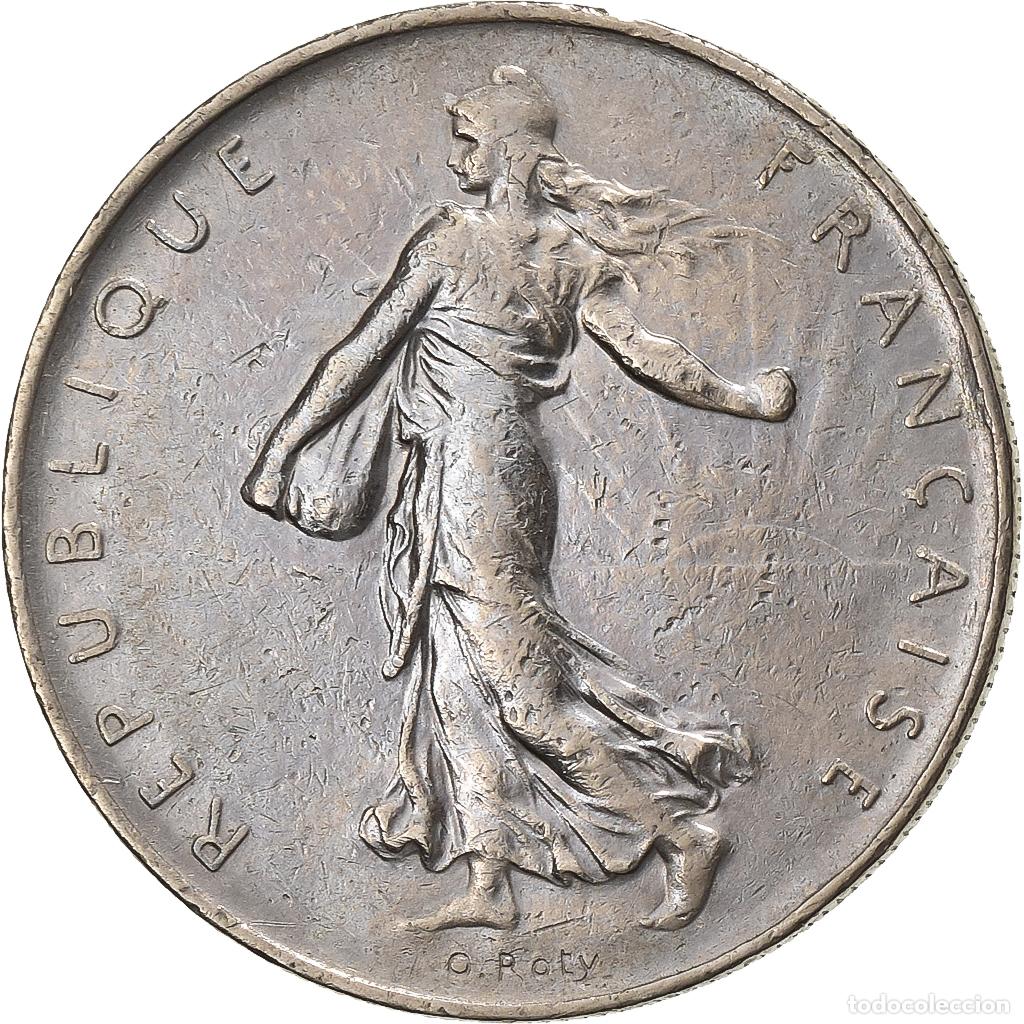 Alte M&uuml;nzen aus Europa: [#1222678] Francia, Franc, Semeuse, 1973, Paris, N&iacute;quel, MBC, KM:925.1