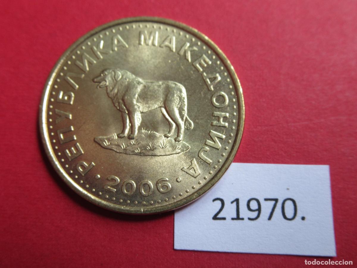 Monedas antiguas de Europa: Macedonia 1 dinar 2006 - Foto 1