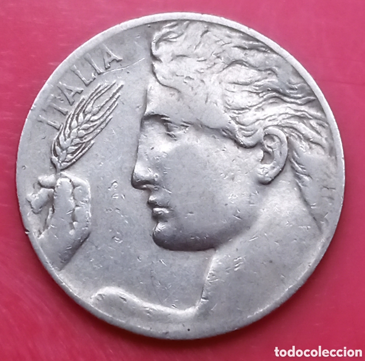 Monedas antiguas de Europa: Italia - Cent&eacute;simi 1914 - BC+ - Foto 1