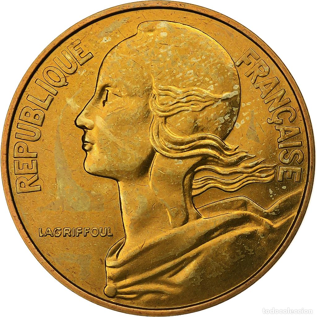 Alte M&uuml;nzen aus Europa: [#197363] Francia, 20 Centimes, Marianne, 1980, Paris, Aluminio - bronce, FDC