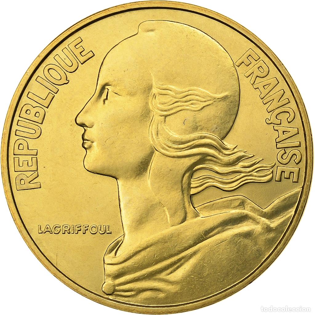 Alte M&uuml;nzen aus Europa: [#197370] Francia, 20 Centimes, Marianne, 1984, Paris, Aluminio - bronce, FDC
