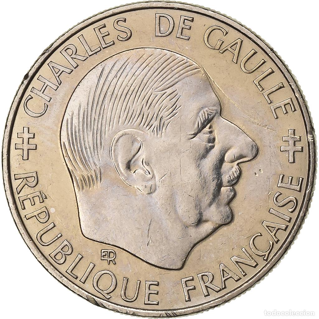 Monedas antiguas de Europa: [#1222740] Francia, Franc, Charles de Gaulle, 1988, N&iacute;quel, MBC+, Gadoury:475, KM:963