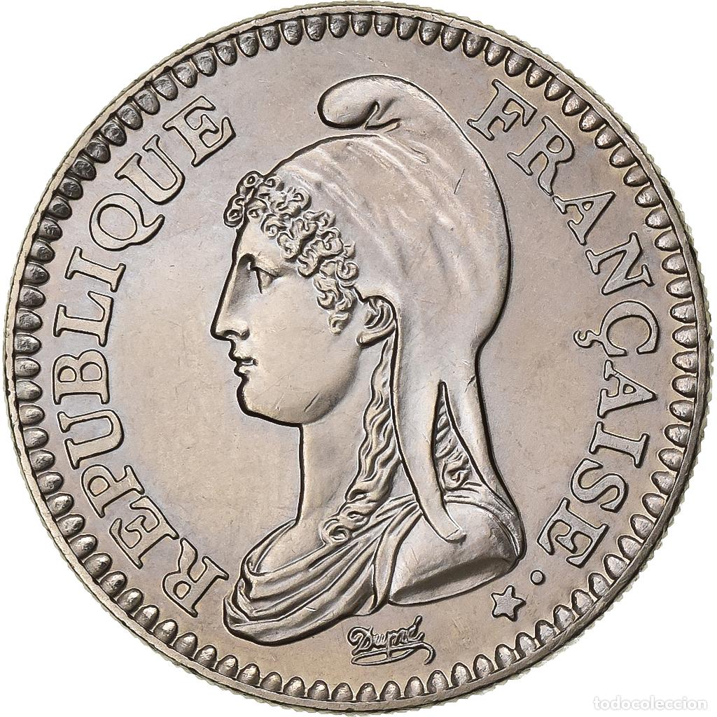 Monete antiche di Europa: [#1222743] Francia, Franc, R&eacute;publique, 1992, Paris, N&iacute;quel, SC, KM:1004.1