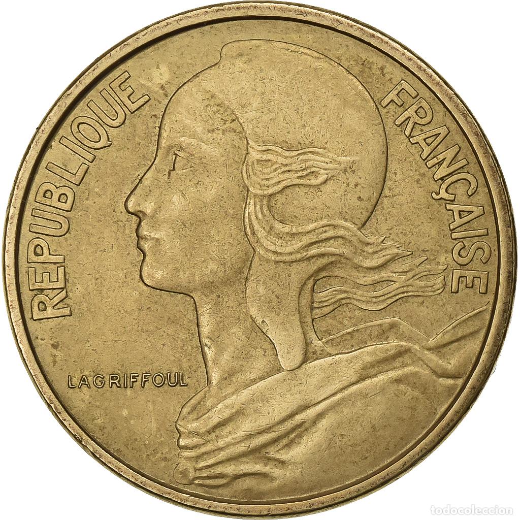 Old Coins of Europe: [#1222744] Francia, 50 Centimes, Marianne, 1964, Paris, Aluminio - bronce, MBC+, KM:939.2