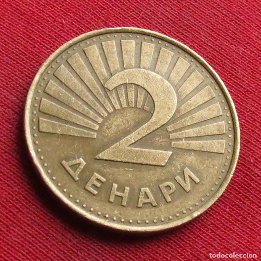 Monedas antiguas de Europa: Macedonia 2 denar 1993 #1 - Foto 2
