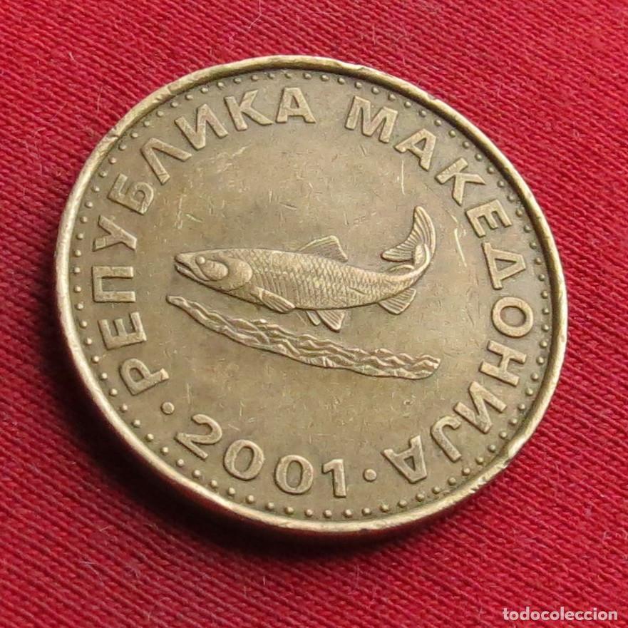 Monedas antiguas de Europa: Macedonia 2 denar 2001 #3 - Foto 1