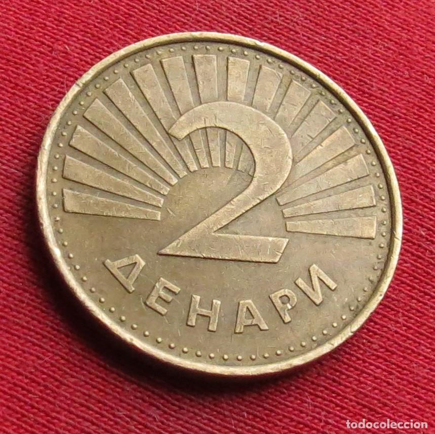Monedas antiguas de Europa: Macedonia 2 denar 2001 #3 - Foto 2