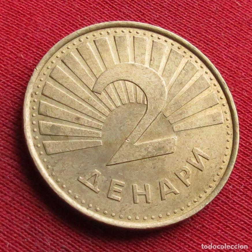 Monedas antiguas de Europa: Macedonia 2 denar 2001 #1 - Foto 2