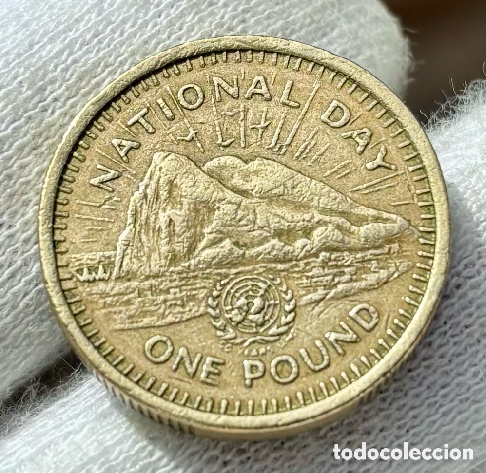 moneda gibraltar 1 libra 1995. pound - Compra venta en todocoleccion