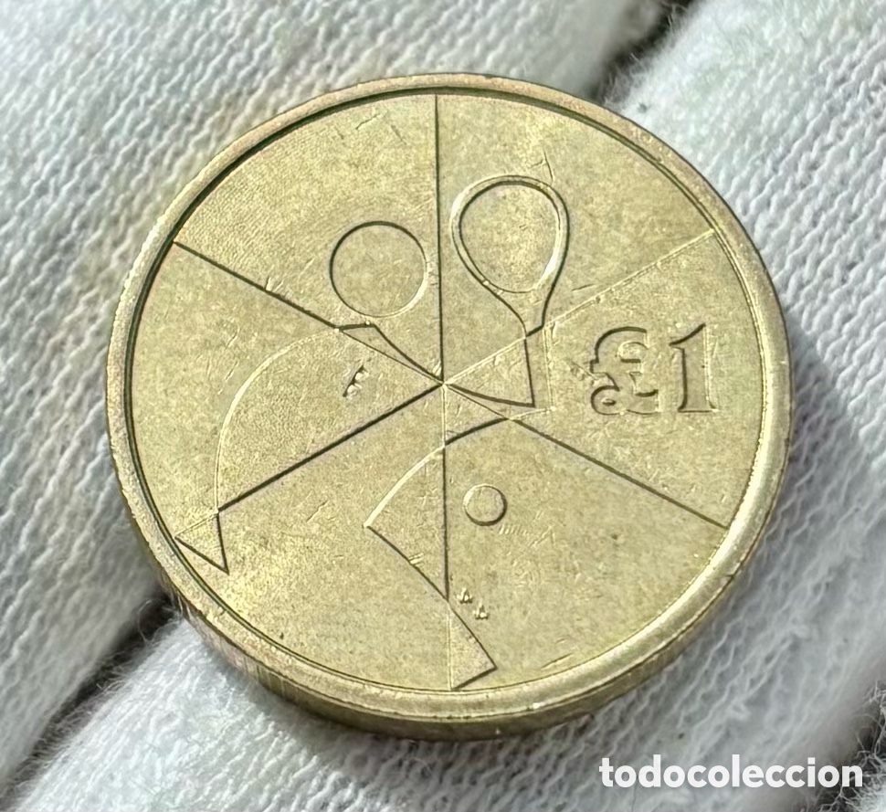 Monete antiche di Europa: Moneda GIBRALTAR 1 Libra 2019. Juegos