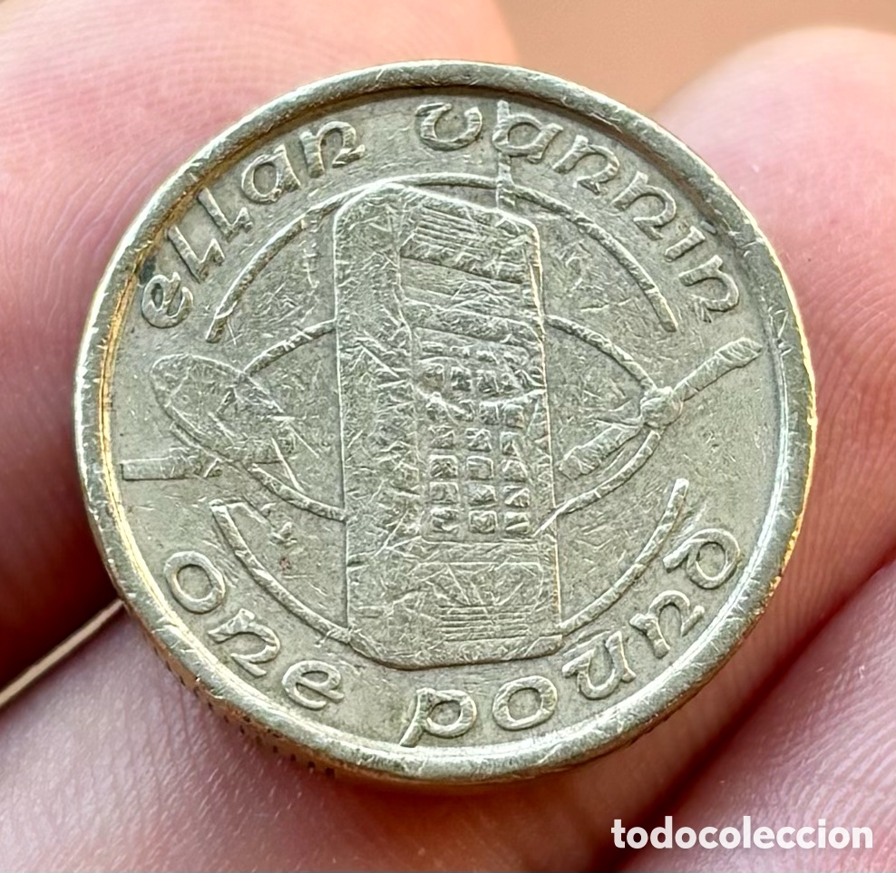 Monete antiche di Europa: Moneda ISLA DE MAN 1 Libra 1994. Pound