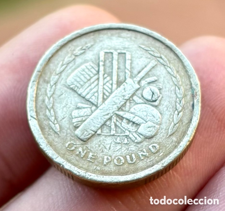 Monete antiche di Europa: Moneda ISLA DE MAN 1 Libra 1998. Pound