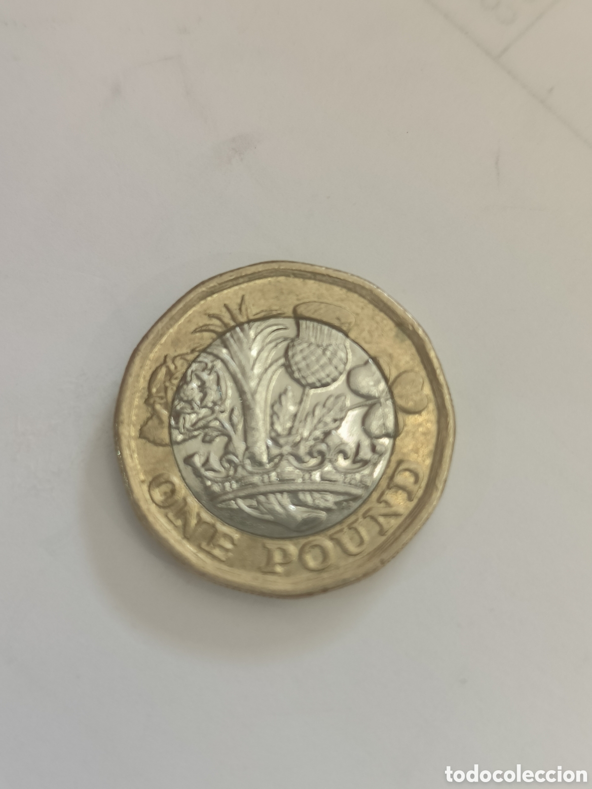 Monedas antiguas de Europa: Una Libra esterlina. 2107 S/C - Foto 2