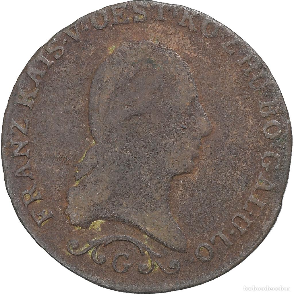 Monete antiche di Europa: [#135755] Austria, Franz I, 1 Kreuzer, 1812, Baia mare, Cobre, BC+, KM:2112