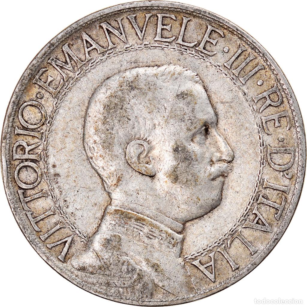 Monete antiche di Europa: [#905794] Moneda, Italia, Vittorio Emanuele III, Lira, 1913, Rome, BC+, Plata, KM:45
