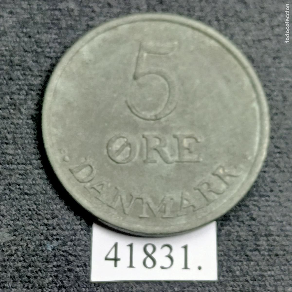 Monedas antiguas de Europa: Dinamarca 5 ore 1962 - Foto 1