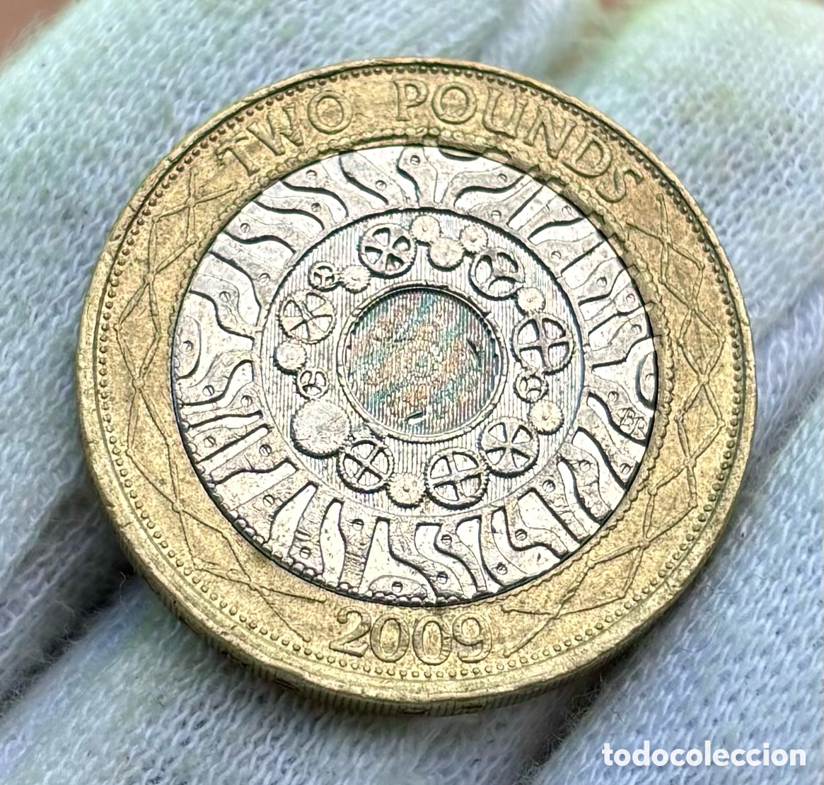 Monete antiche di Europa: Moneda INGLATERRA 2 Libras 2009 Reino Unido. UK Pounds