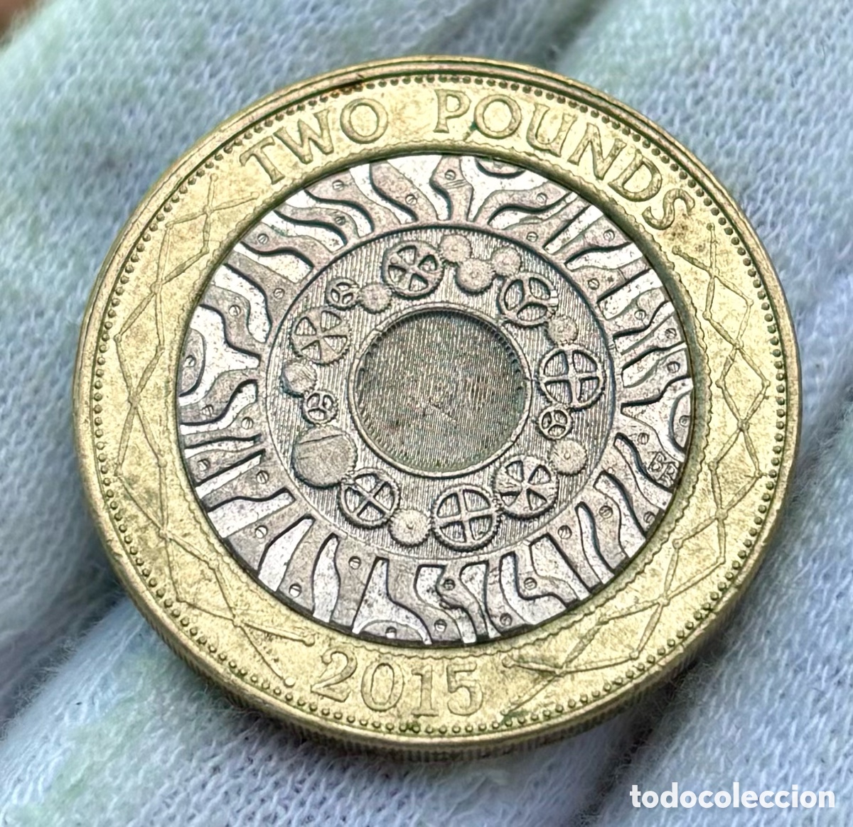 Old Coins of Europe: Moneda INGLATERRA 2 Libras 2015. Reino Unido UK. Pounds