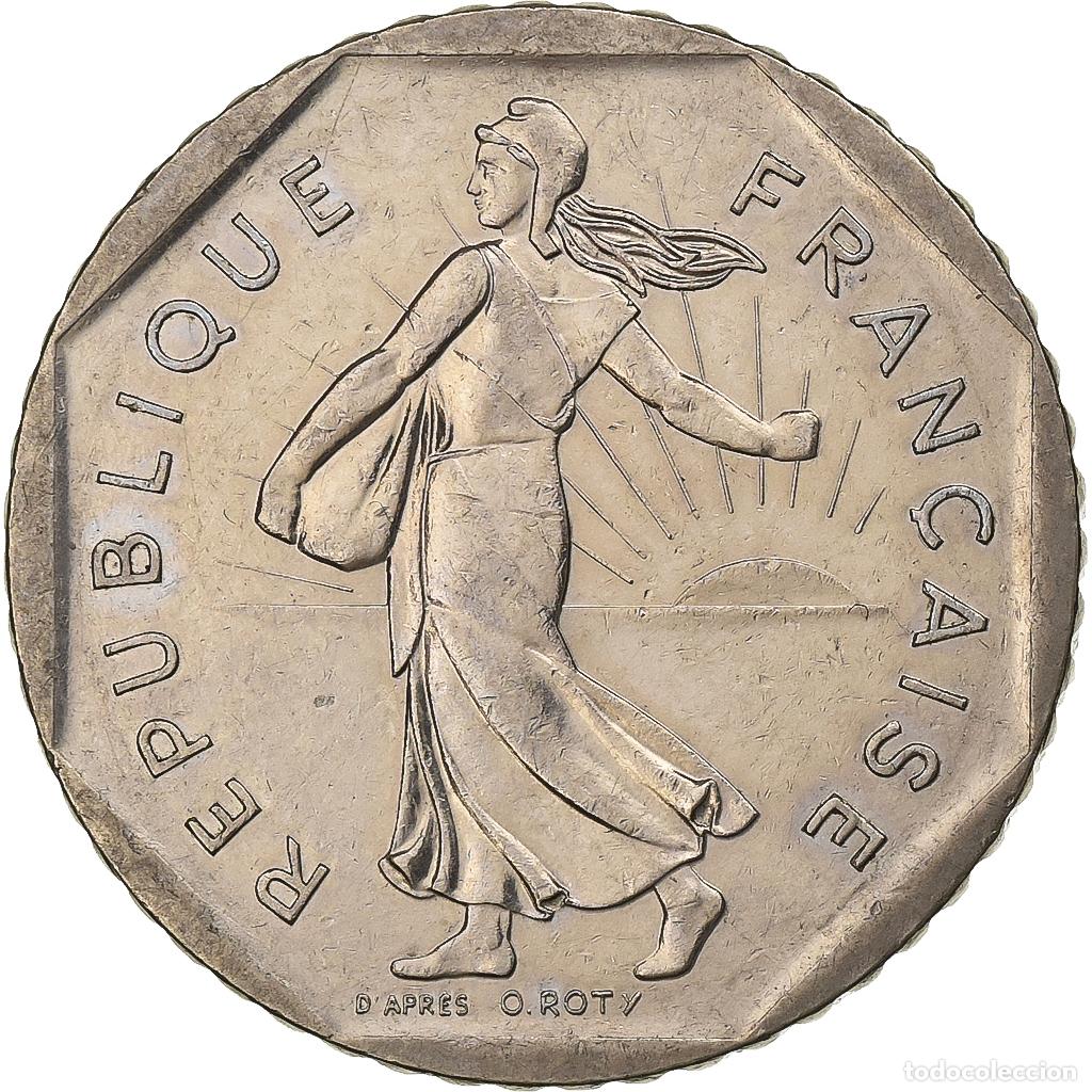 Alte M&uuml;nzen aus Europa: [#1222759] Francia, 2 Francs, Semeuse, 1980, Paris, N&iacute;quel, MBC, Gadoury:547, KM:942.1