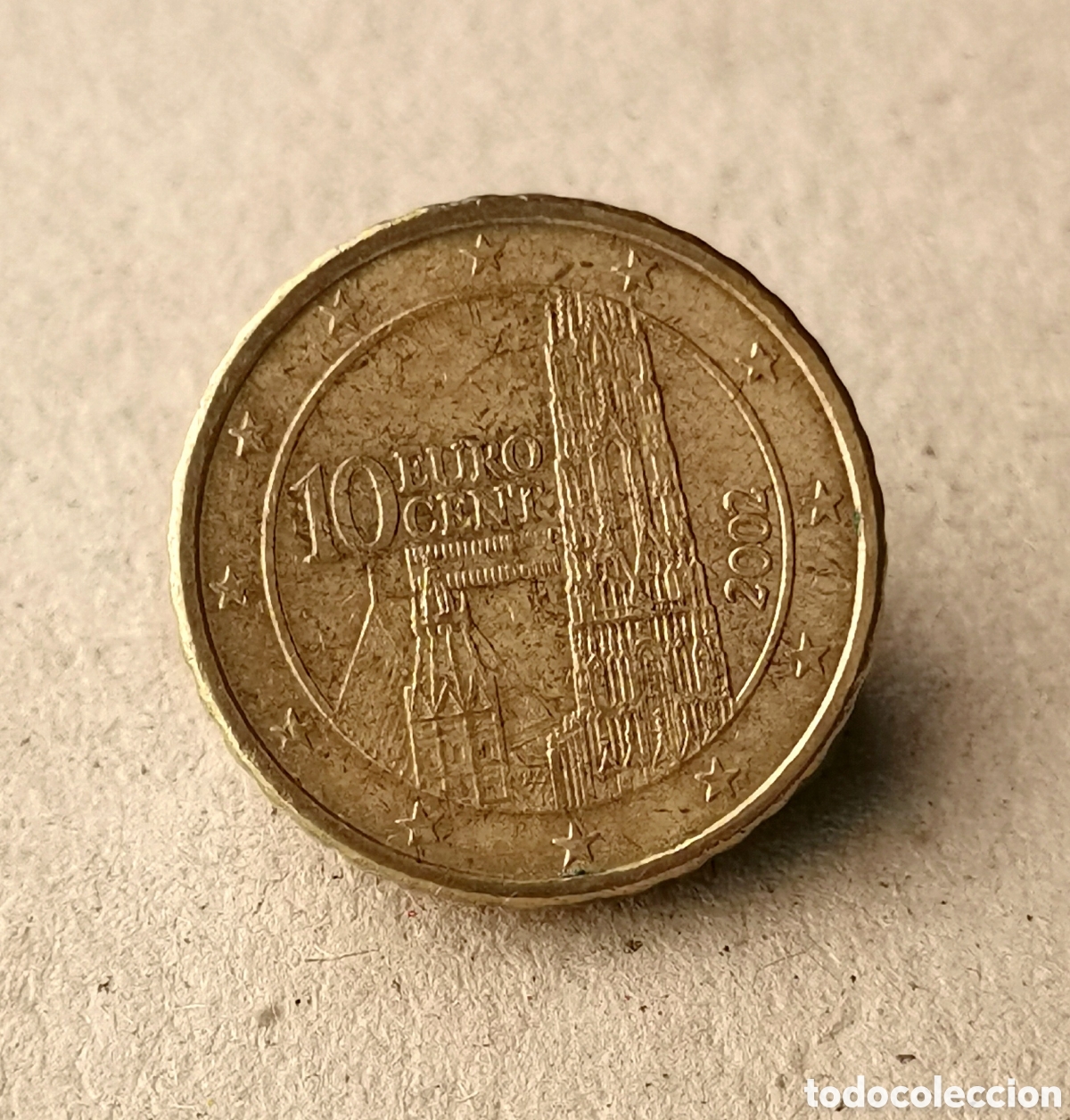 Monedas antiguas de Europa: Austria 2002 10 c&eacute;ntimos - Foto 2