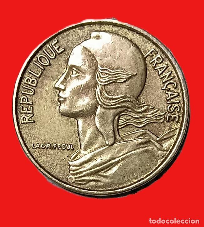 Monedas antiguas de Europa: Francia 1966 5 Centimos - Foto 1