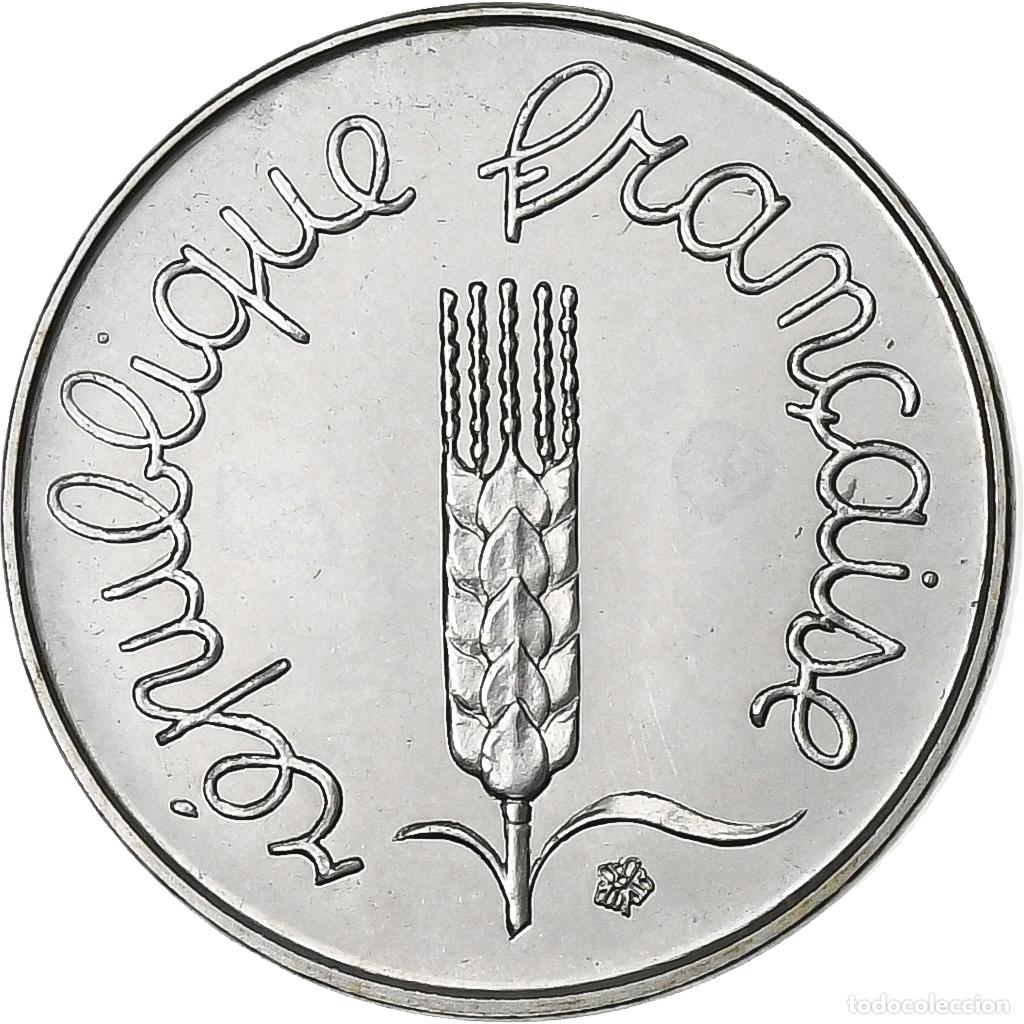 Monete antiche di Europa: [#135849] Francia, 1 Centime, &Eacute;pi, 1976, MDP, s&eacute;rie FDC, Acero inoxidable, FDC