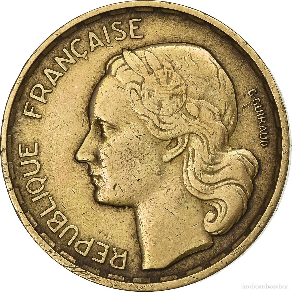 Monete antiche di Europa: [#1222816] Francia, 20 Francs, Guiraud, 1951, Paris, Aluminio - bronce, MBC, Gadoury:865