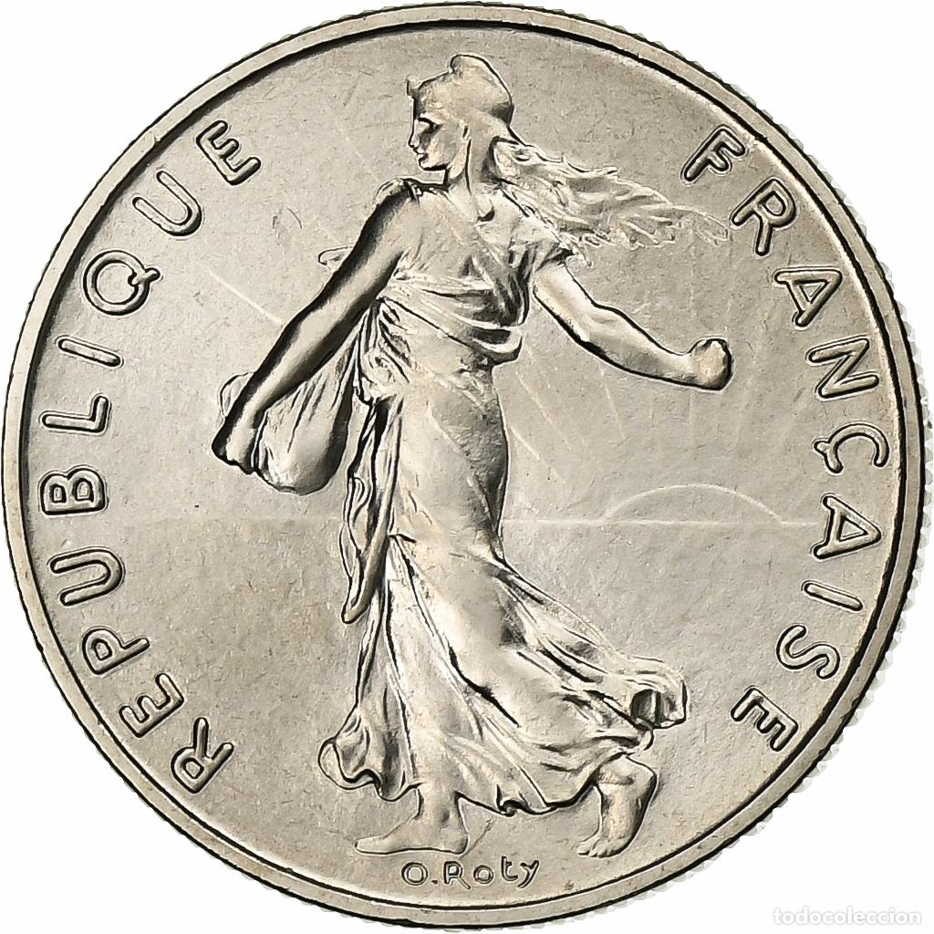 Moedas antigas da Europa: [#135873] Francia, 1/2 Franc, Semeuse, 1978, MDP, s&eacute;rie FDC, N&iacute;quel, FDC