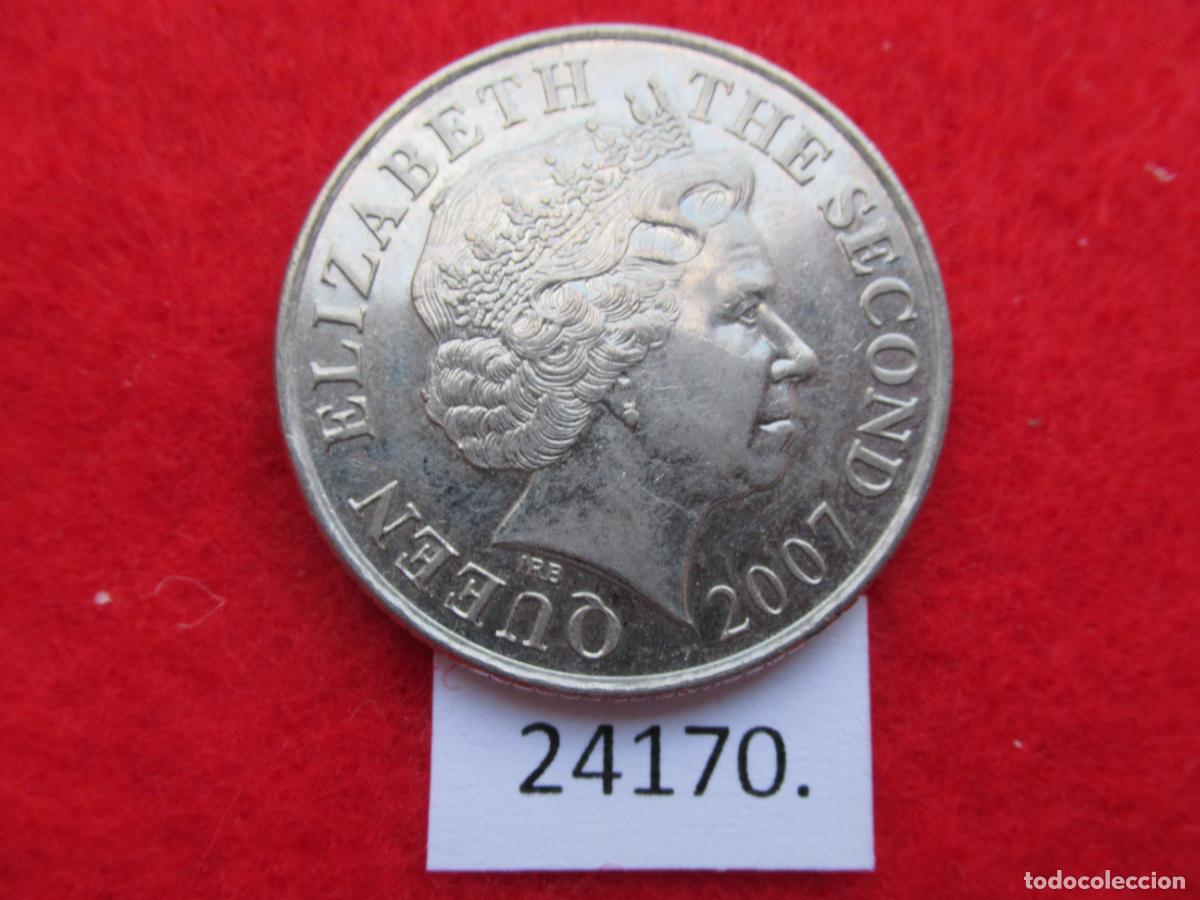 Monedas antiguas de Europa: Jersey 10 peniques 2007 - Foto 2