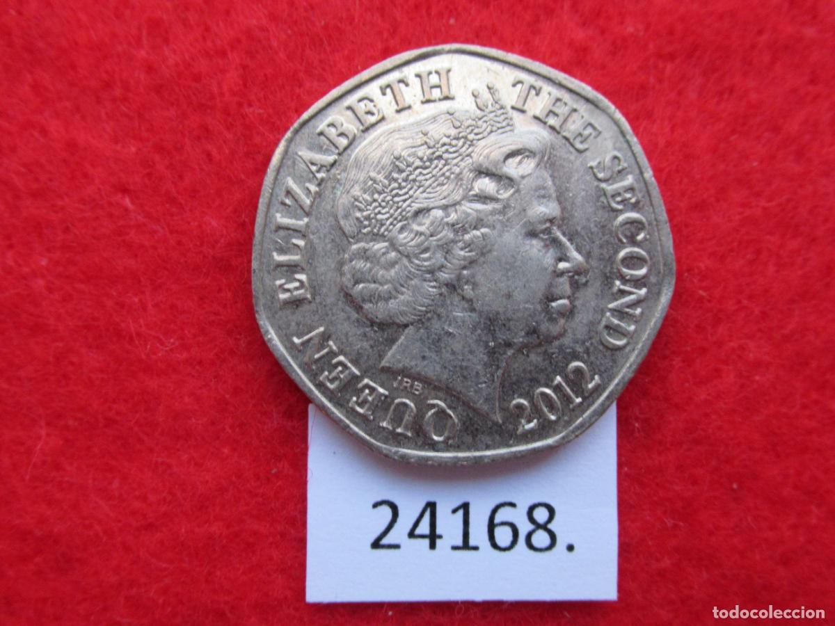 Monedas antiguas de Europa: Jersey 20 peniques 2012 - Foto 2