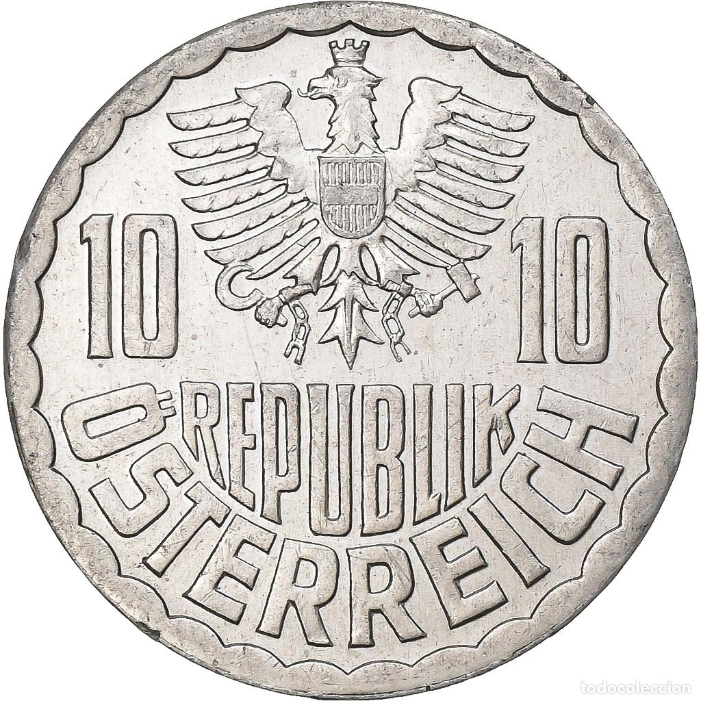 Moedas antigas da Europa: [#1222856] Austria, 10 Groschen, 1997, Vienna, Aluminio, EBC, KM:2878
