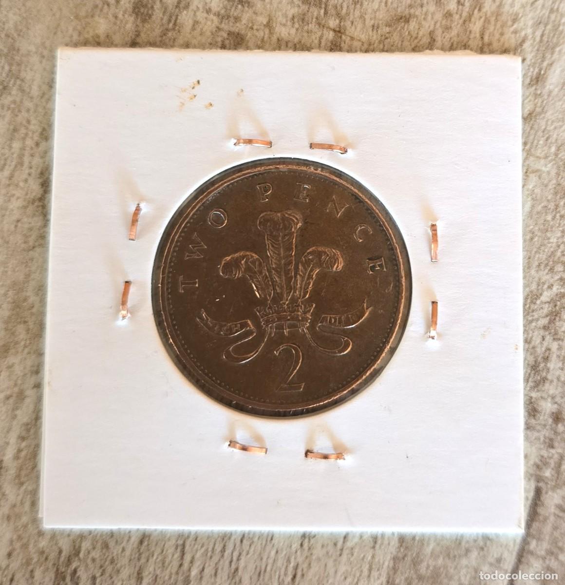 Monedas antiguas de Europa: Moneda de Inglaterra 1985 - 2 two pence - Foto 2