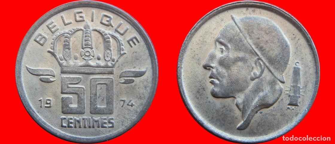 Old Coins of Europe: 50 CENTIMOS 1974 BELGIQUE BELGICA-127444