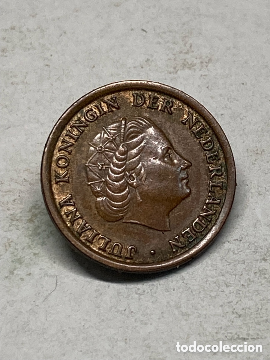 Monedas antiguas de Europa: Moneda 1 c&eacute;ntimo 1957 Holanda J67 - Foto 1