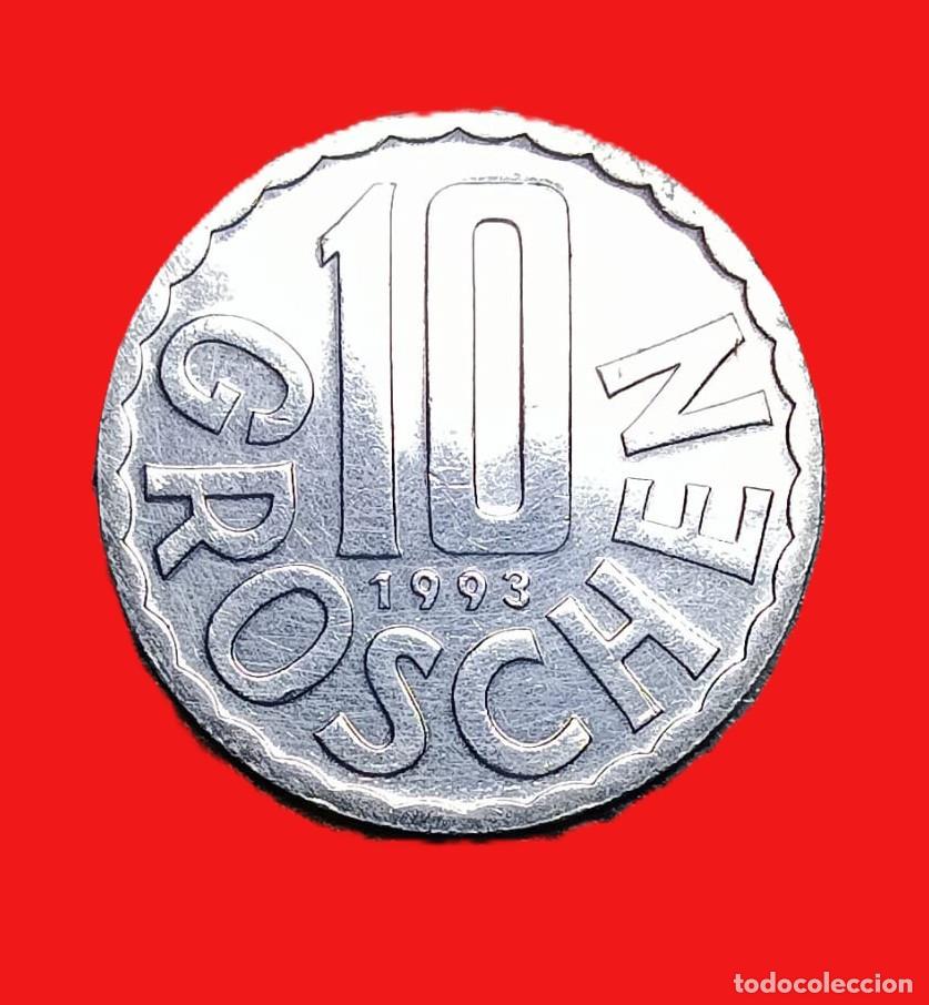 Monedas antiguas de Europa: Austria 1993 10 Groschen - Foto 2