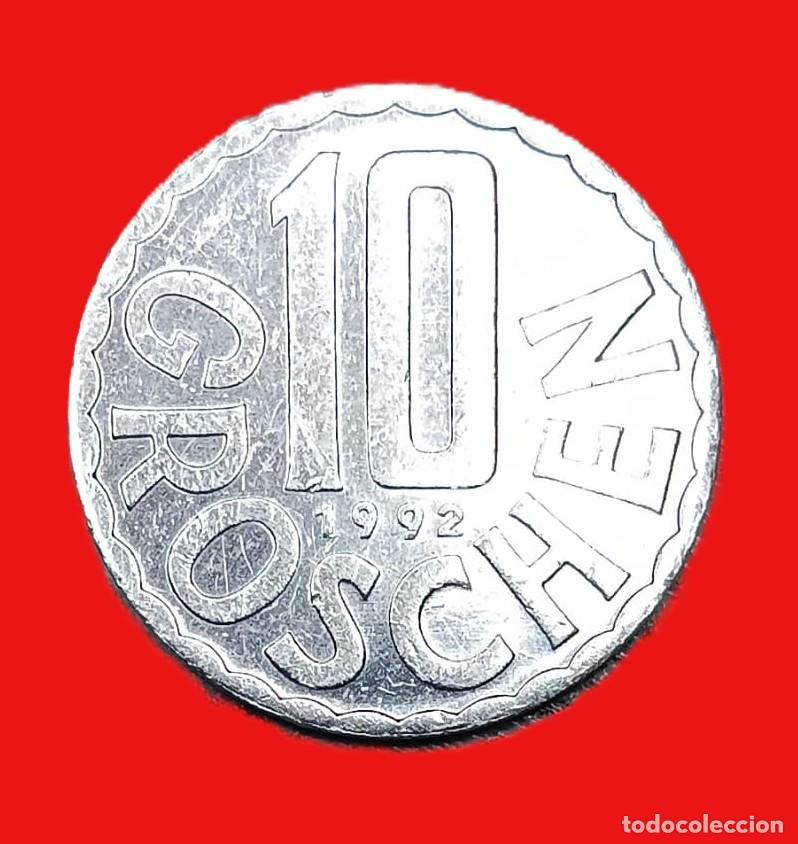 Monedas antiguas de Europa: Austria 1992 10 Groschen - Foto 2