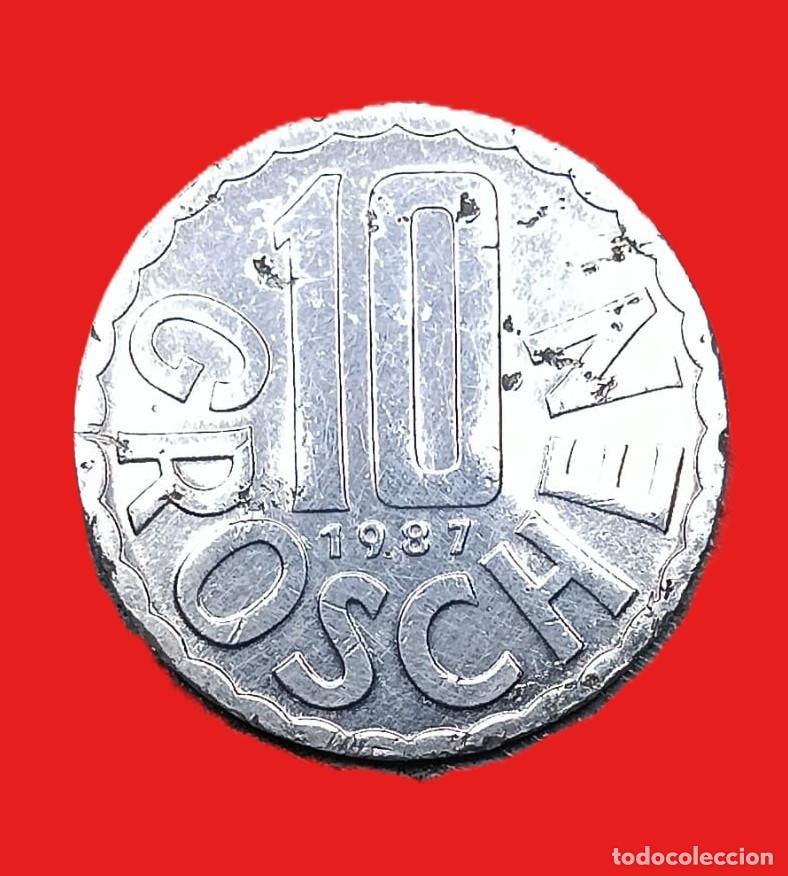 Monedas antiguas de Europa: Austria 1987 10 Groschen - Foto 2