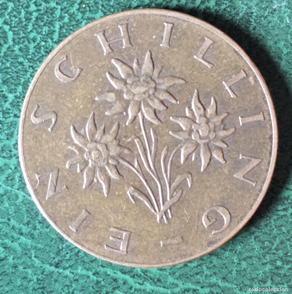 Monedas antiguas de Europa: Moneda de Austria 1965 - 1 schilling - Foto 1