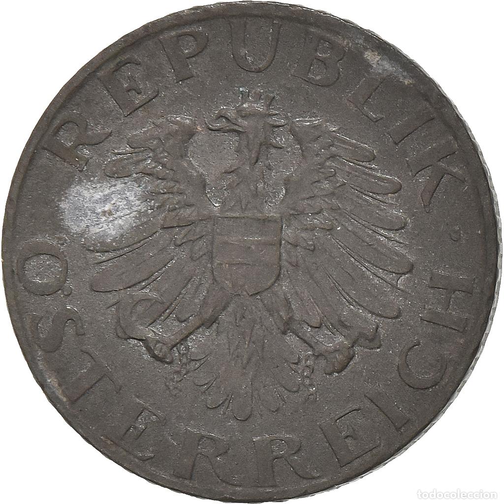 Moedas antigas da Europa: [#1222887] Austria, 5 Groschen, 1972, Cinc, MBC, KM:2875