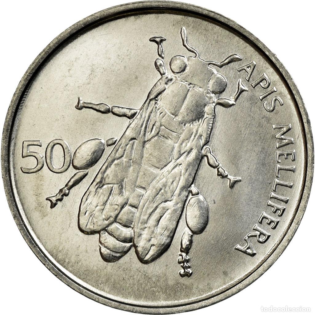 Old Coins of Europe: [#588599] Moneda, Eslovenia, 50 Stotinov, 1995, EBC, Aluminio, KM:3