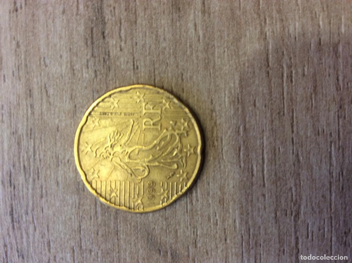 Monedas antiguas de Europa: Moneda 20 c&eacute;ntimos Francia 1999 - Foto 1