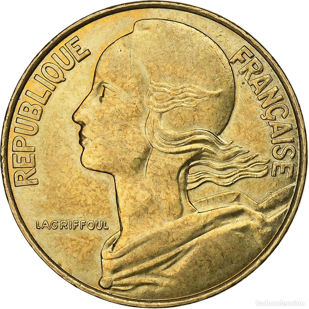 Moedas antigas da Europa: [#197967] Francia, 20 Centimes, Marianne, 2000, Paris, Aluminio - bronce, MBC+