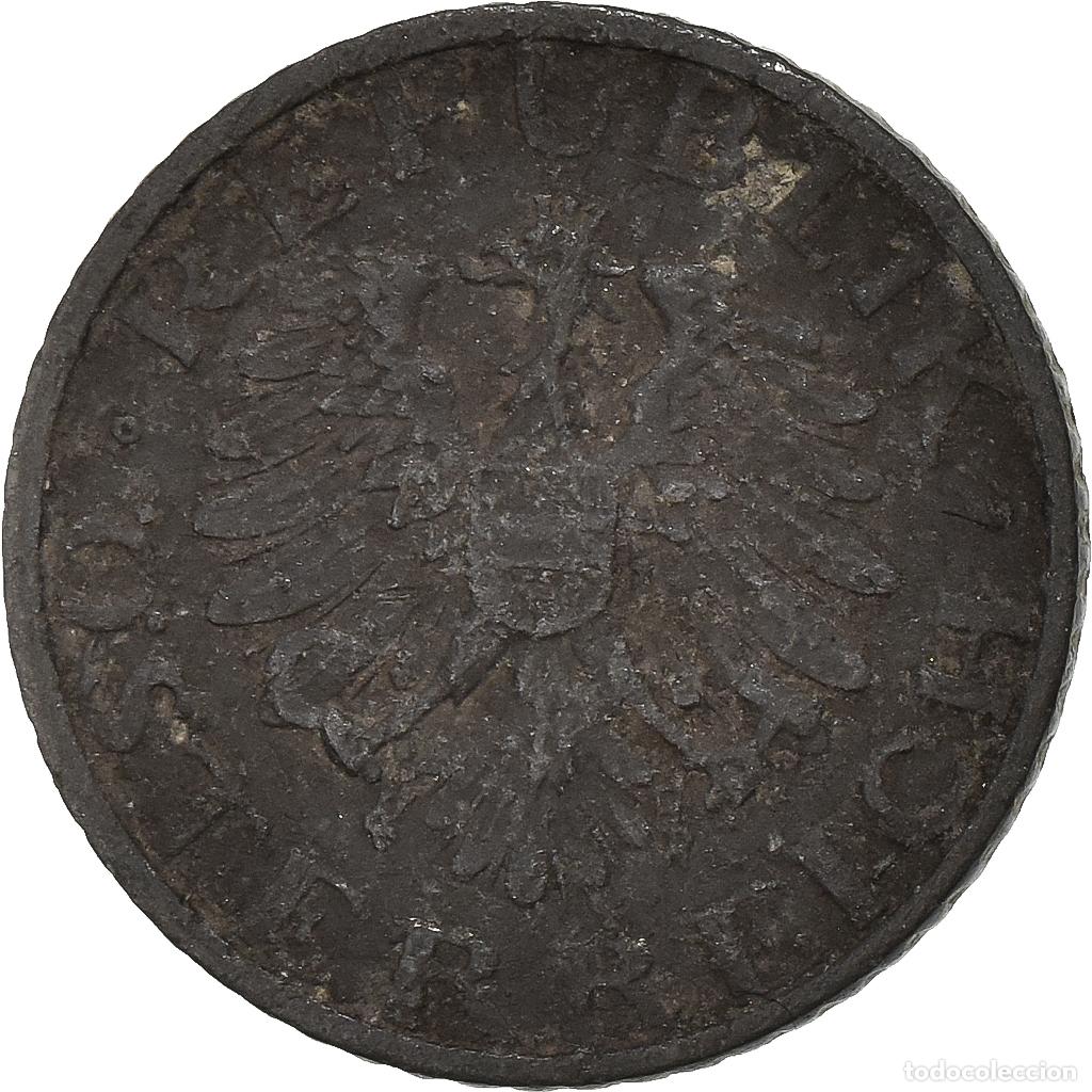 Old Coins of Europe: [#1222930] Austria, 5 Groschen, 1948, Cinc, BC+, KM:2875