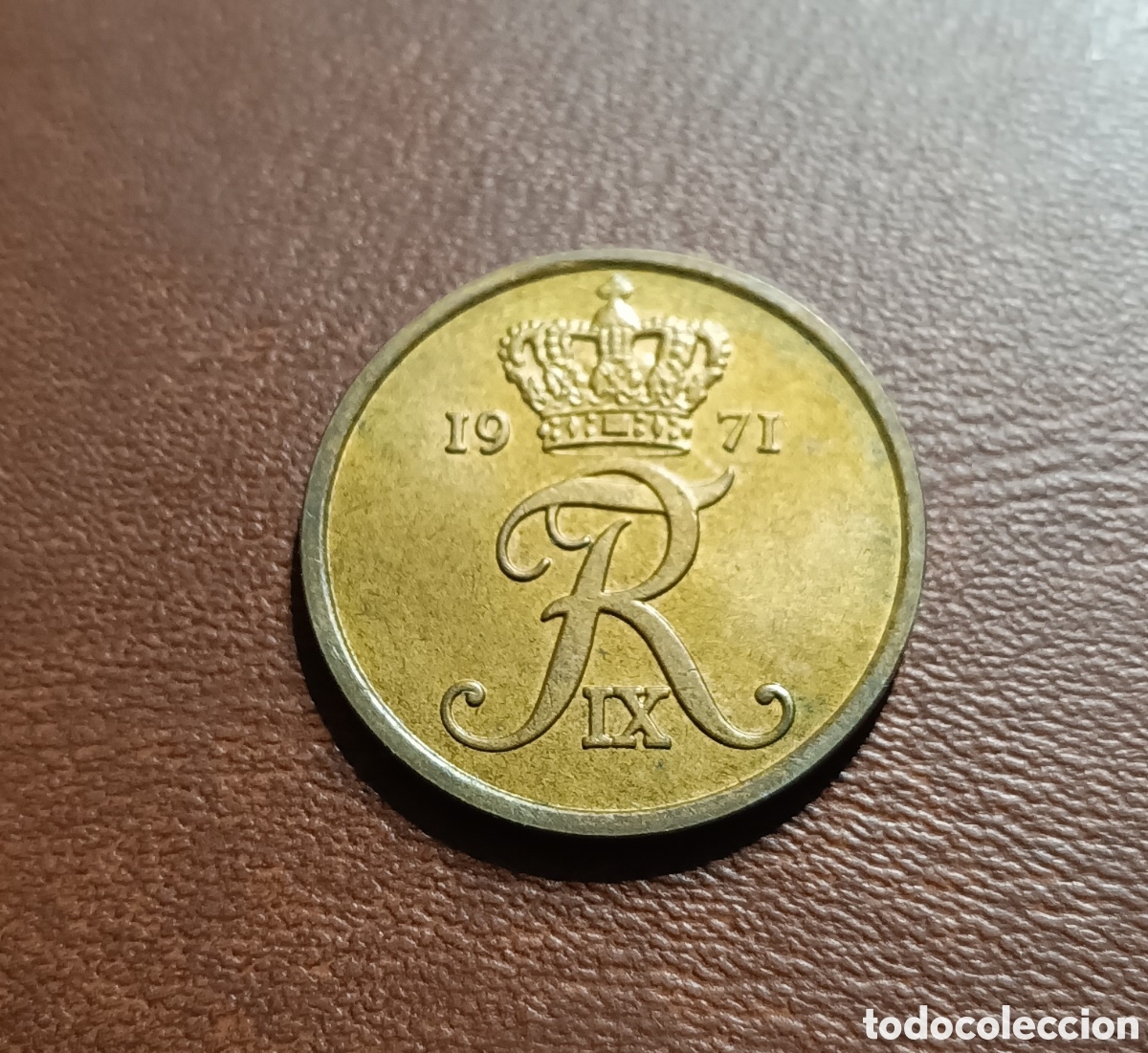 Monedas antiguas de Europa: 5 ORE 1971 SC - DINAMARCA - Foto 1