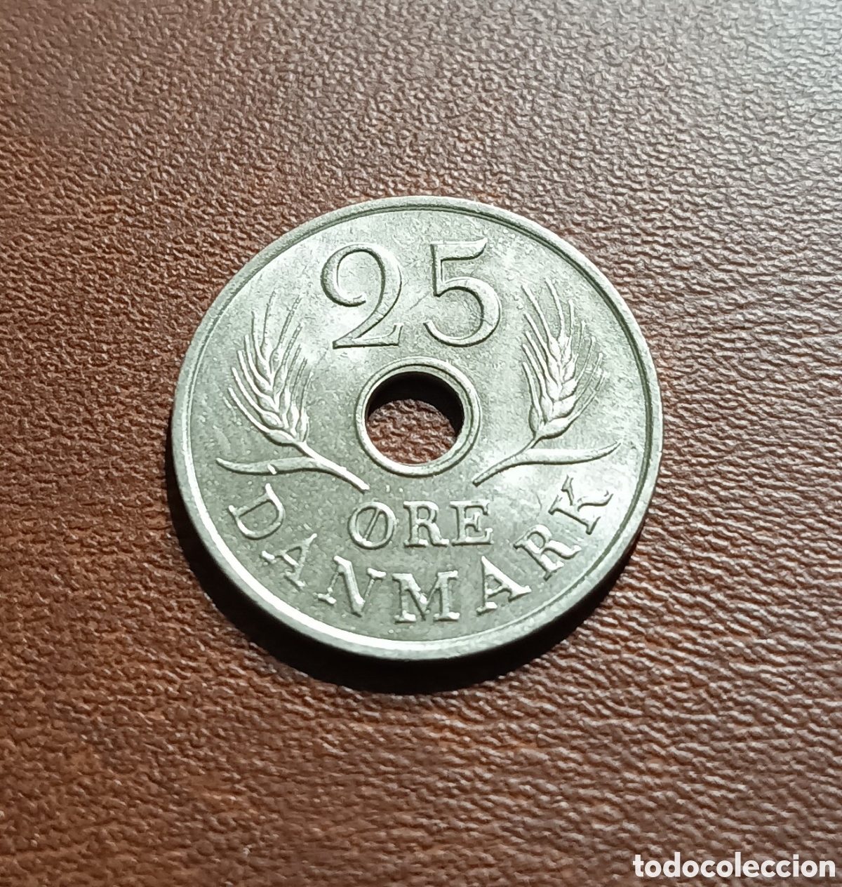 Monedas antiguas de Europa: 25 ORE 1969 - DINAMARCA - Foto 2