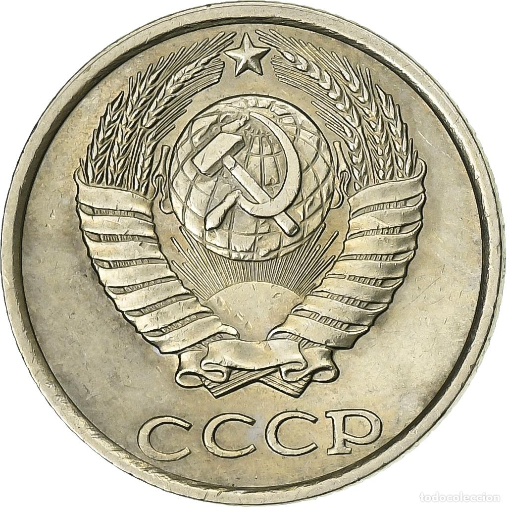 Monete antiche di Europa: [#637483] Rusia, 10 Kopeks, 1986, N&iacute;quel - lat&oacute;n, MBC+