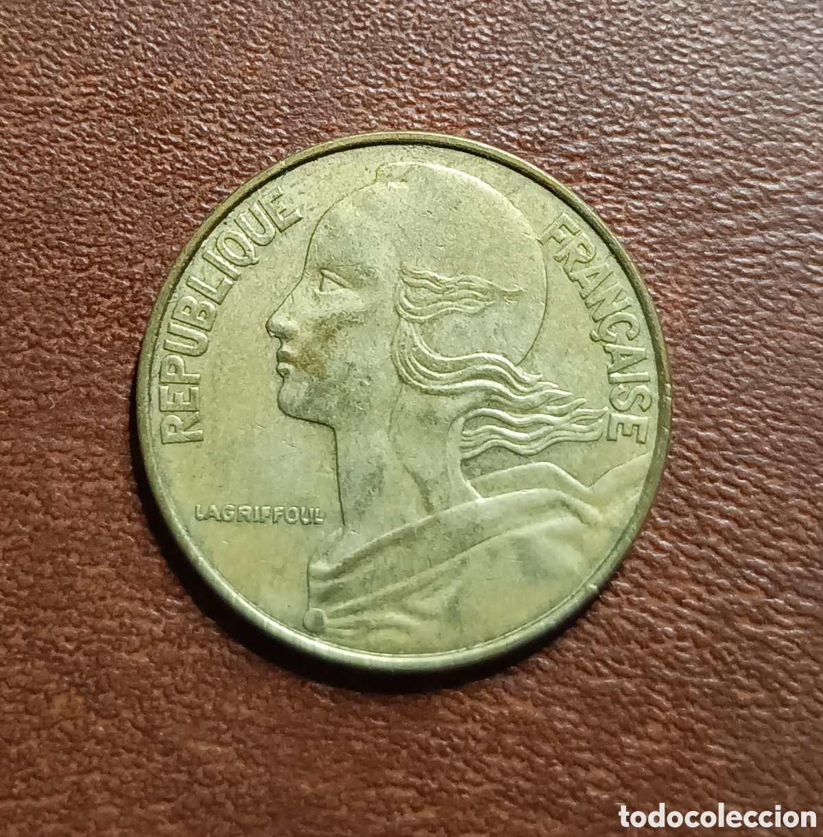 Monedas antiguas de Europa: 20 C&Eacute;NTIMOS 1979 FRANCIA - Foto 2