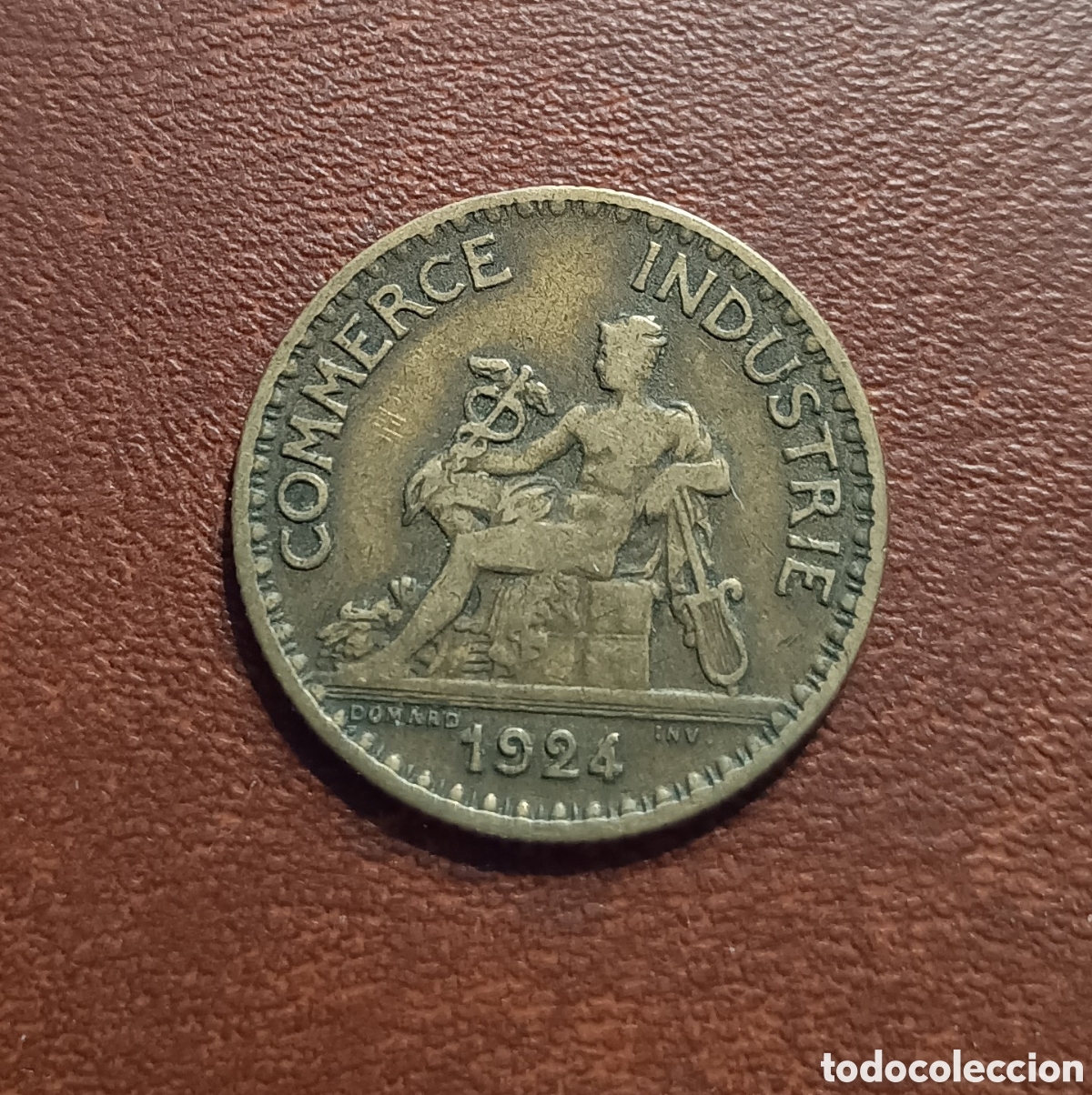 Old Coins of Europe: 1 FRANCO 1924 FRANCIA