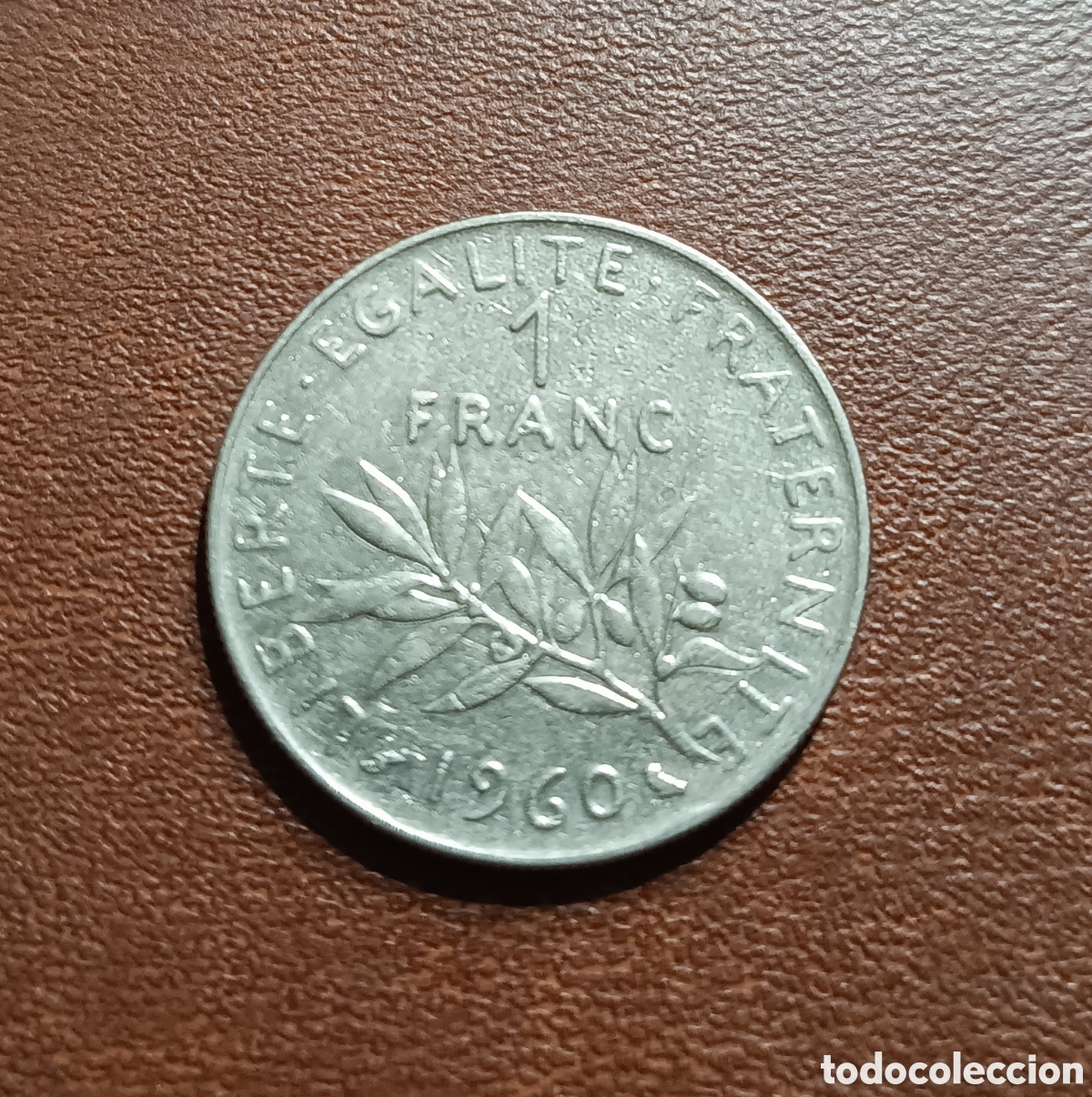 Old Coins of Europe: 1 FRANCO 1960 FRANCIA