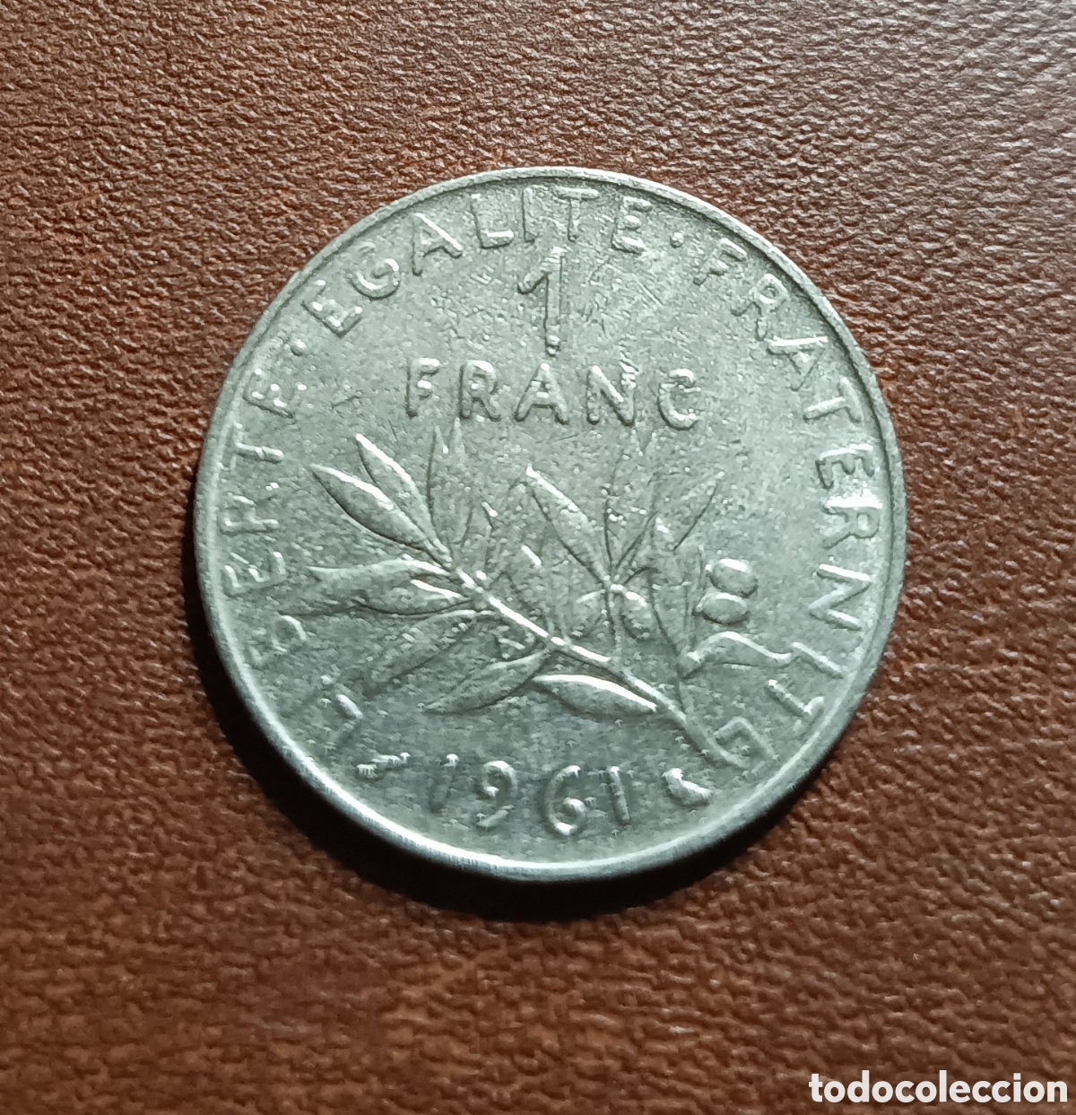 Old Coins of Europe: 1 FRANCO 1961 FRANCIA
